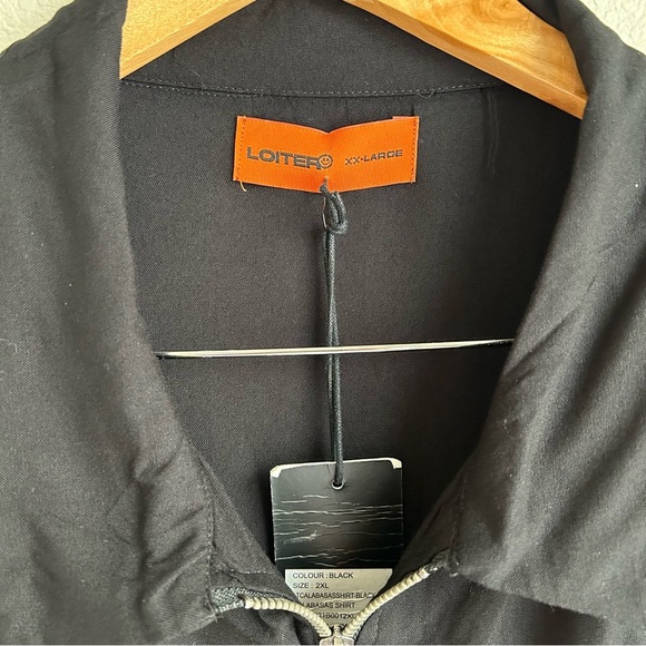 NWT Loiter | Calabasas Zip-Up Shirt - Picture 4 of 6